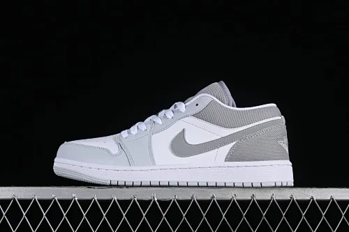 All categories Air Jordan Jordan series basketball shoes Air Jordan 1 Low Air Jordan 1 Low AJ1 Joe 1 white gray low-top cultural and leisure sports sneakers DC0774-106